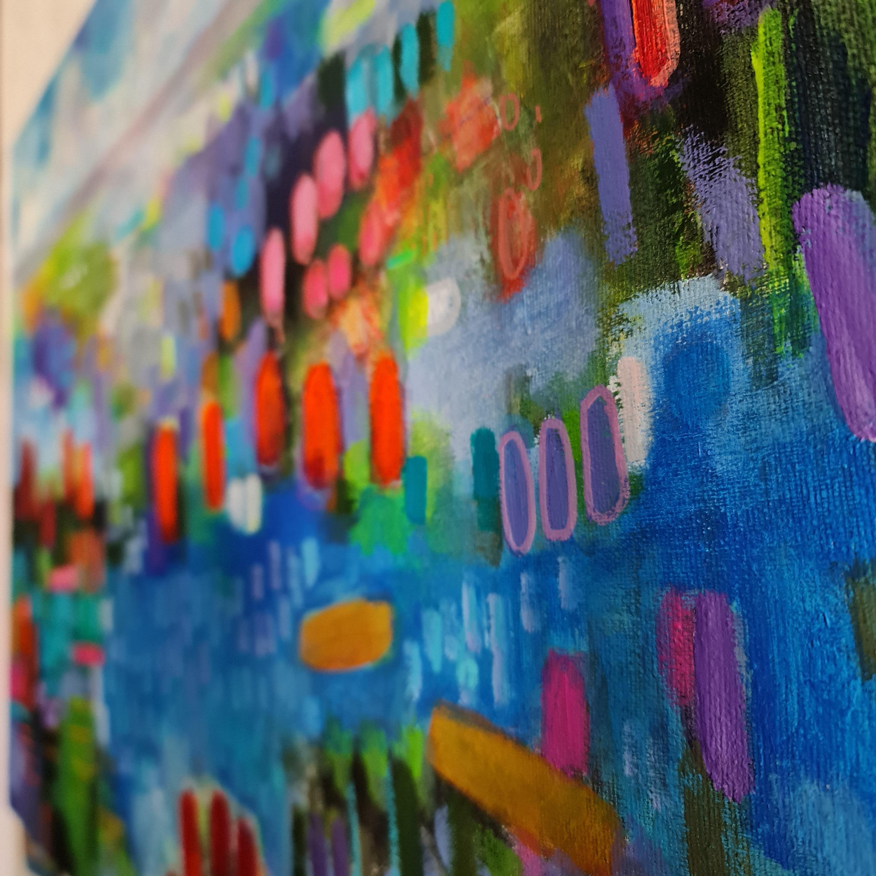 Sogni colorati ispirati ai gigli Claude Monet in vendita 3