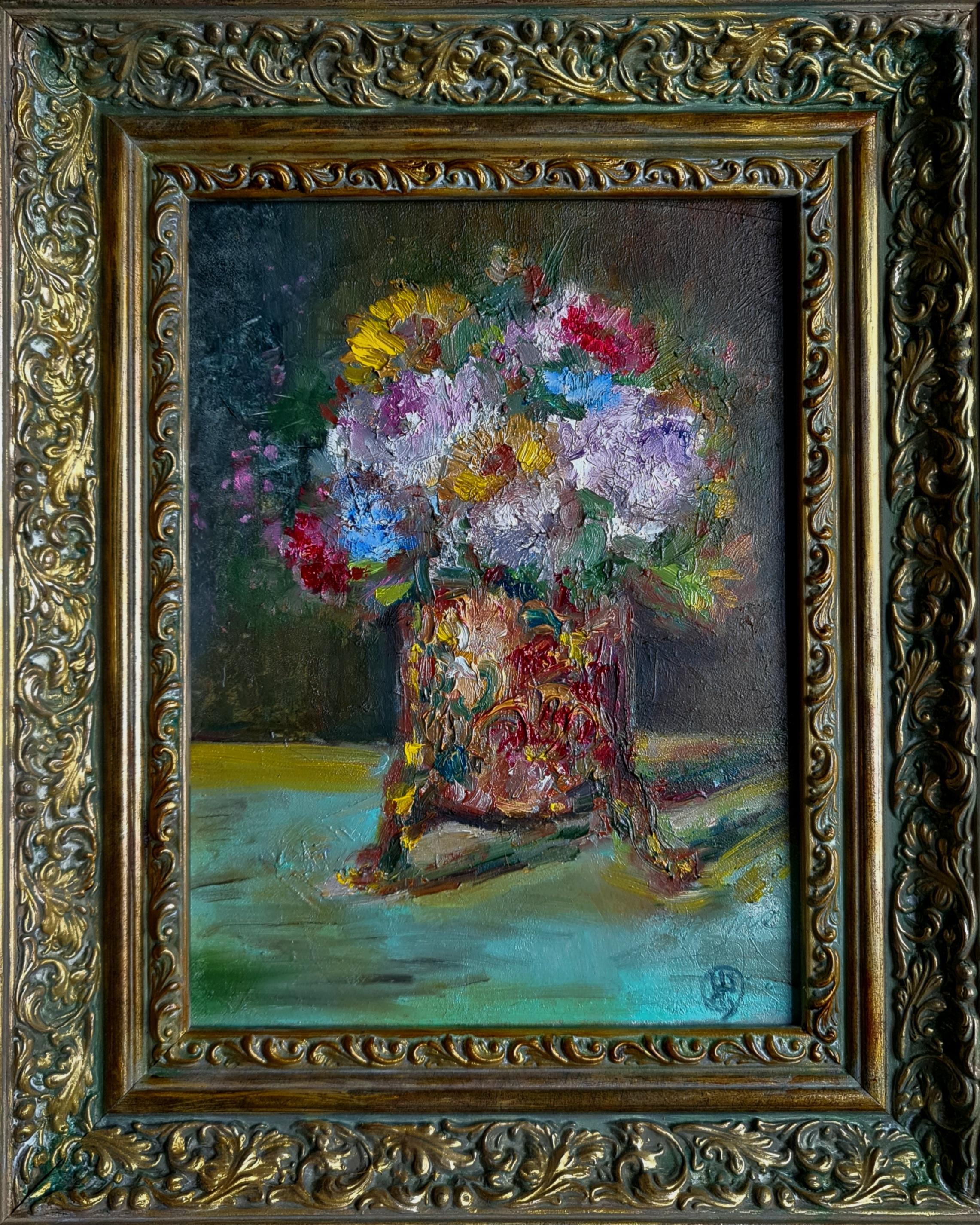 Questo quadro è in una cornice nello stile dell'impressionismo francese, 
