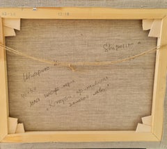 painting in folk style by  Shiporina  " Cabbage that sheltered the golden lion"