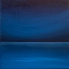 Blue Night water- seascape , water, Skyline , ocean