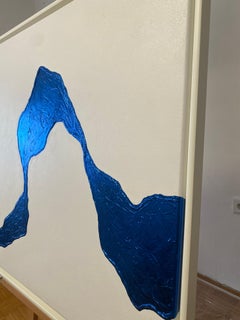 Série "Vagues de l'océan bleu" - 3D texturé
