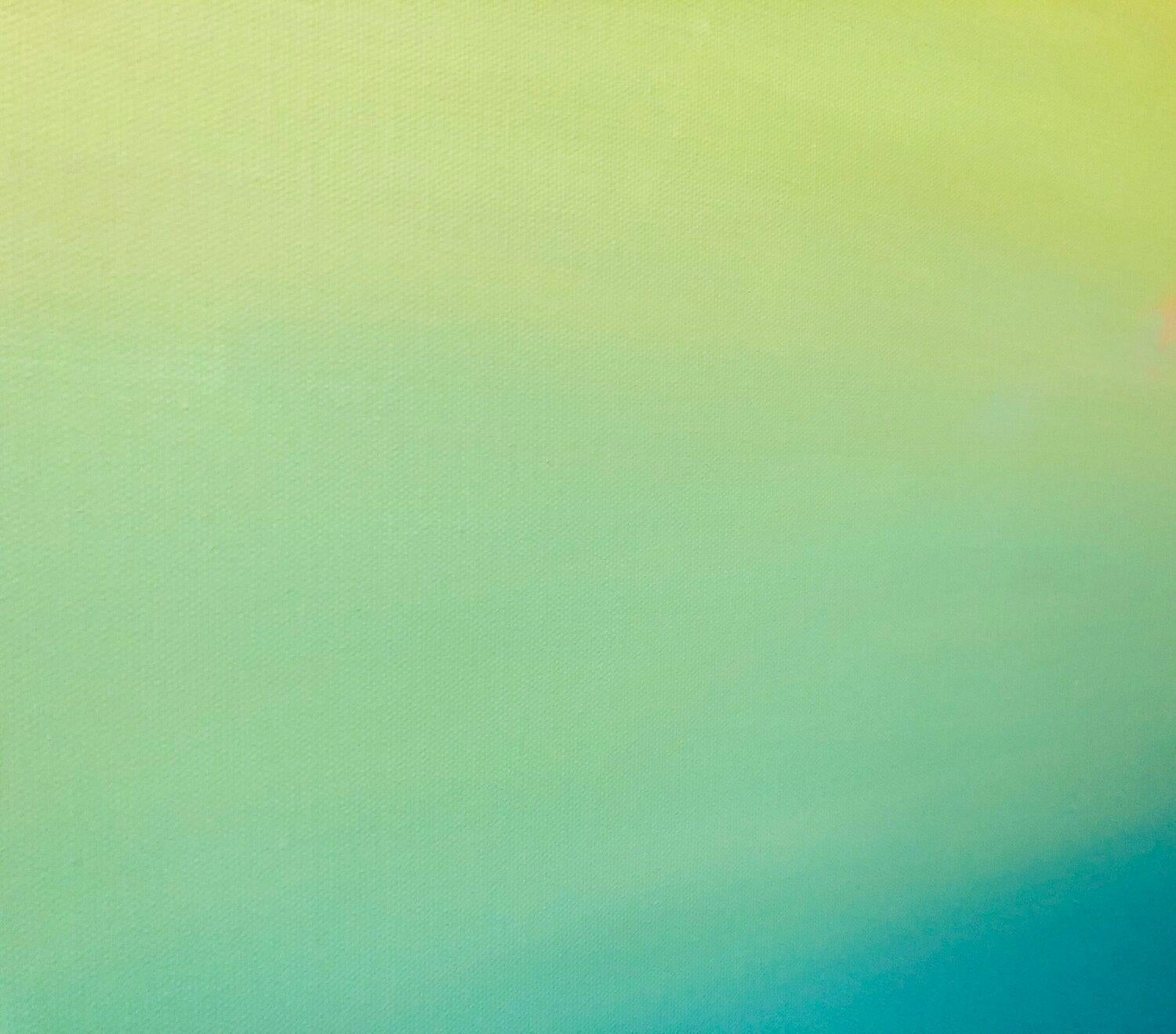 “Blue Reflexe” blau yellow large abstraction XXL, with love for Ukraine For Sale 8