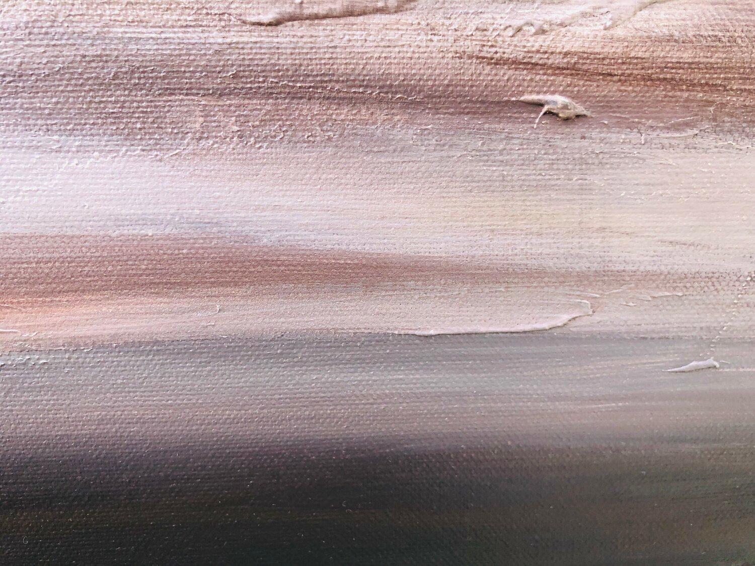 SACCHETTO MARRONE - Painting Astratto di Nataliia Krykun