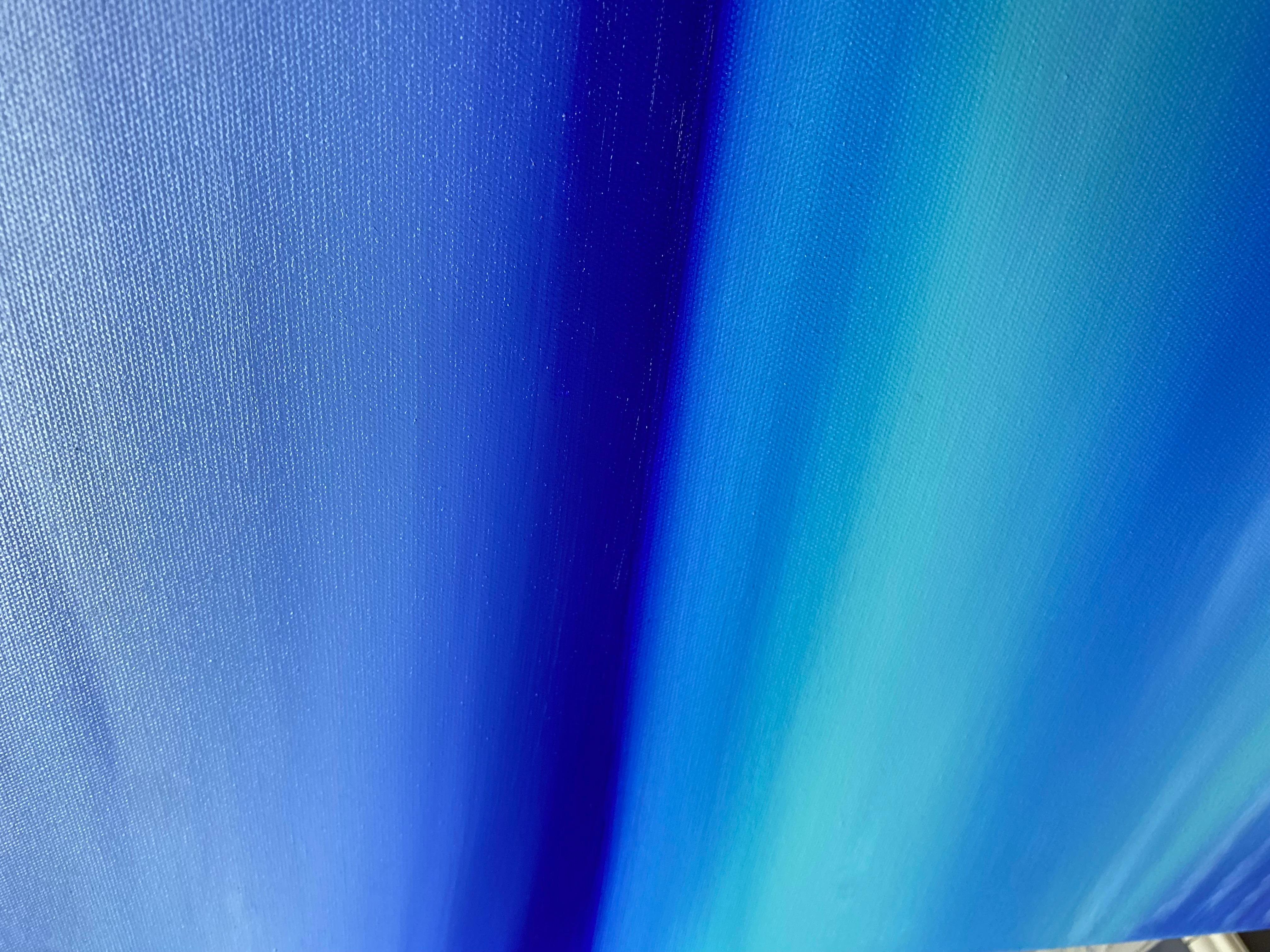 Calm azure sea shore, Côte d'Azur , Marine sky line, ocean waves For Sale 5
