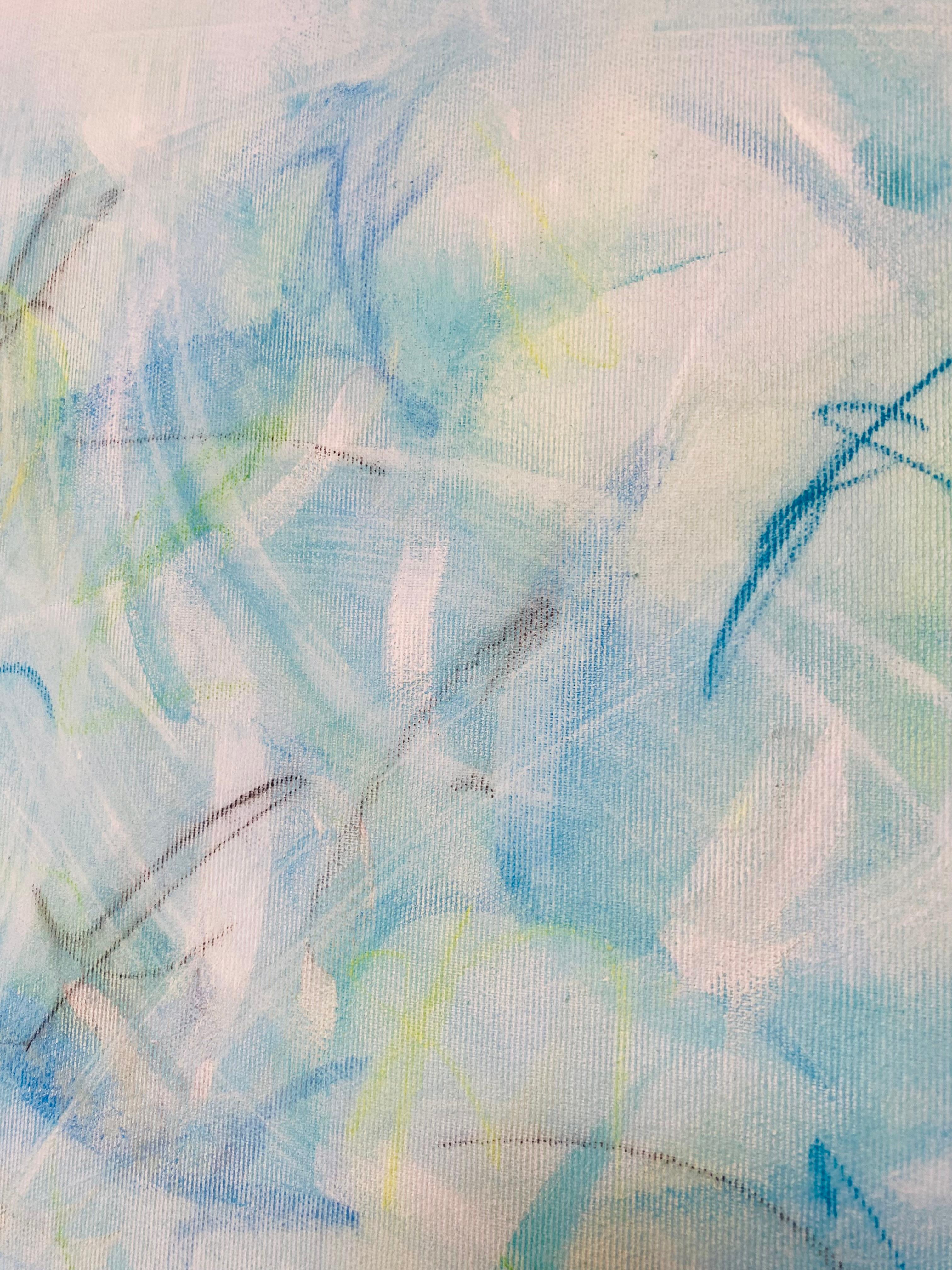 Aus der Serie „Blooming Spring“ – Abstraktionen blühen – Painting von Nataliia Krykun