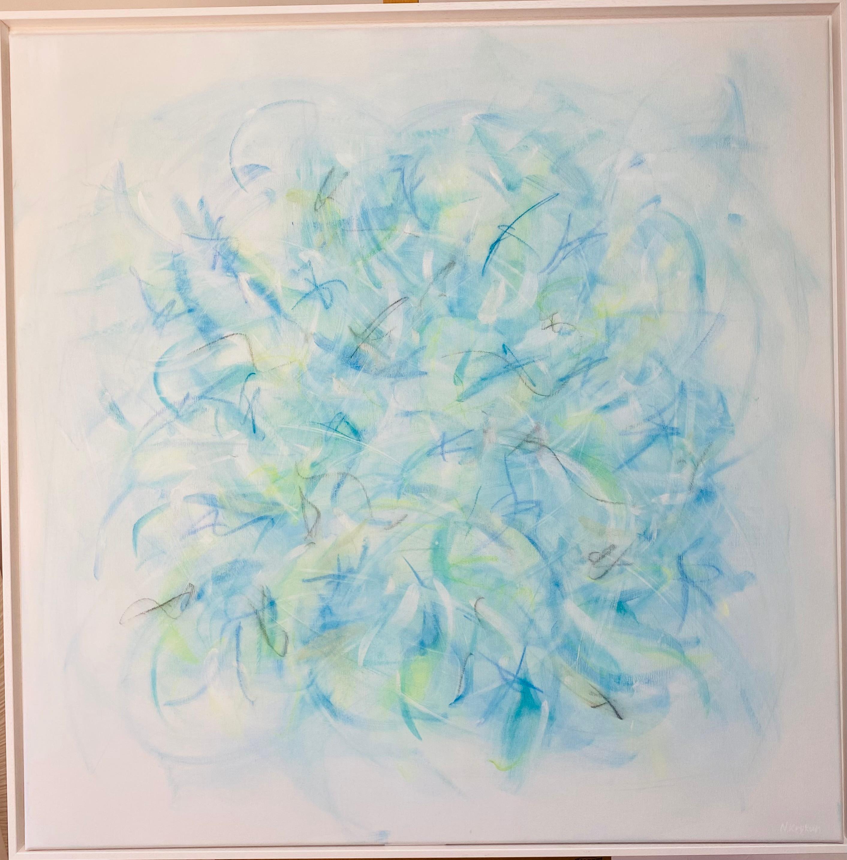 Details zum Kunstwerk

Medium : Acryl, Öl auf Leinwand
Andere Details : Kunstwerk auf gestütztem Holzrahmen. Hängefertig. Einrahmung auf Anfrage.
Abmessungen : 100 x 100 cm

Über dieses Kunstwerk

Bei der Schaffung dieser Explosion von Farben und