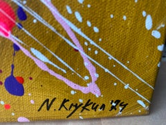 De la série « Bright Dreams » - 3, abstractions en fleurs