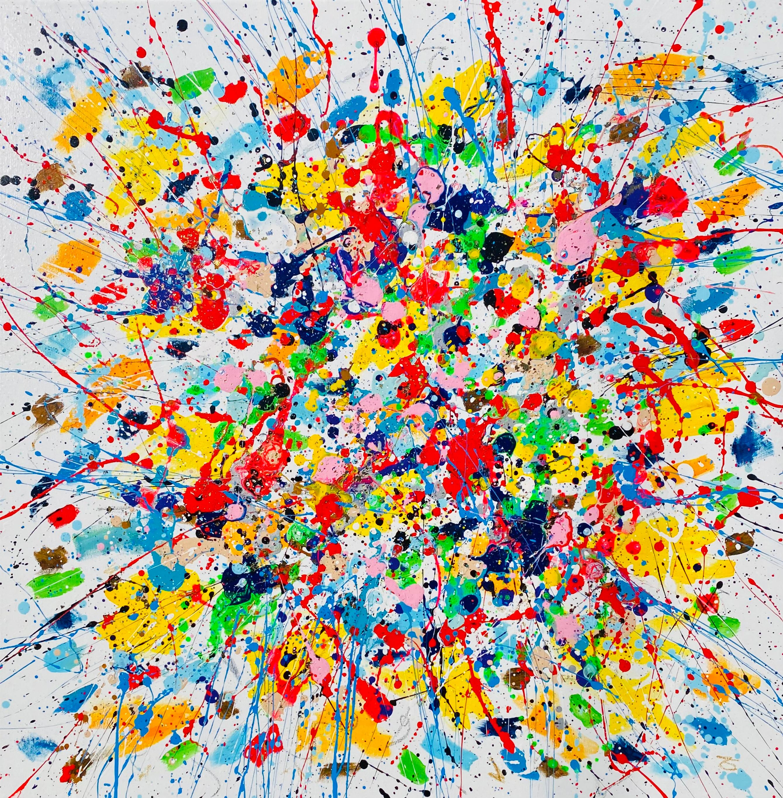Details zum Kunstwerk

Medium : Acryl, Öl auf Leinwand
Andere Details : Kunstwerk auf gestütztem Holzrahmen. Hängefertig. Einrahmung auf Anfrage.
Abmessungen : 80 x 80 cm 
Einschließlich weißem Rahmen.

Über dieses Kunstwerk

Bei der Schaffung