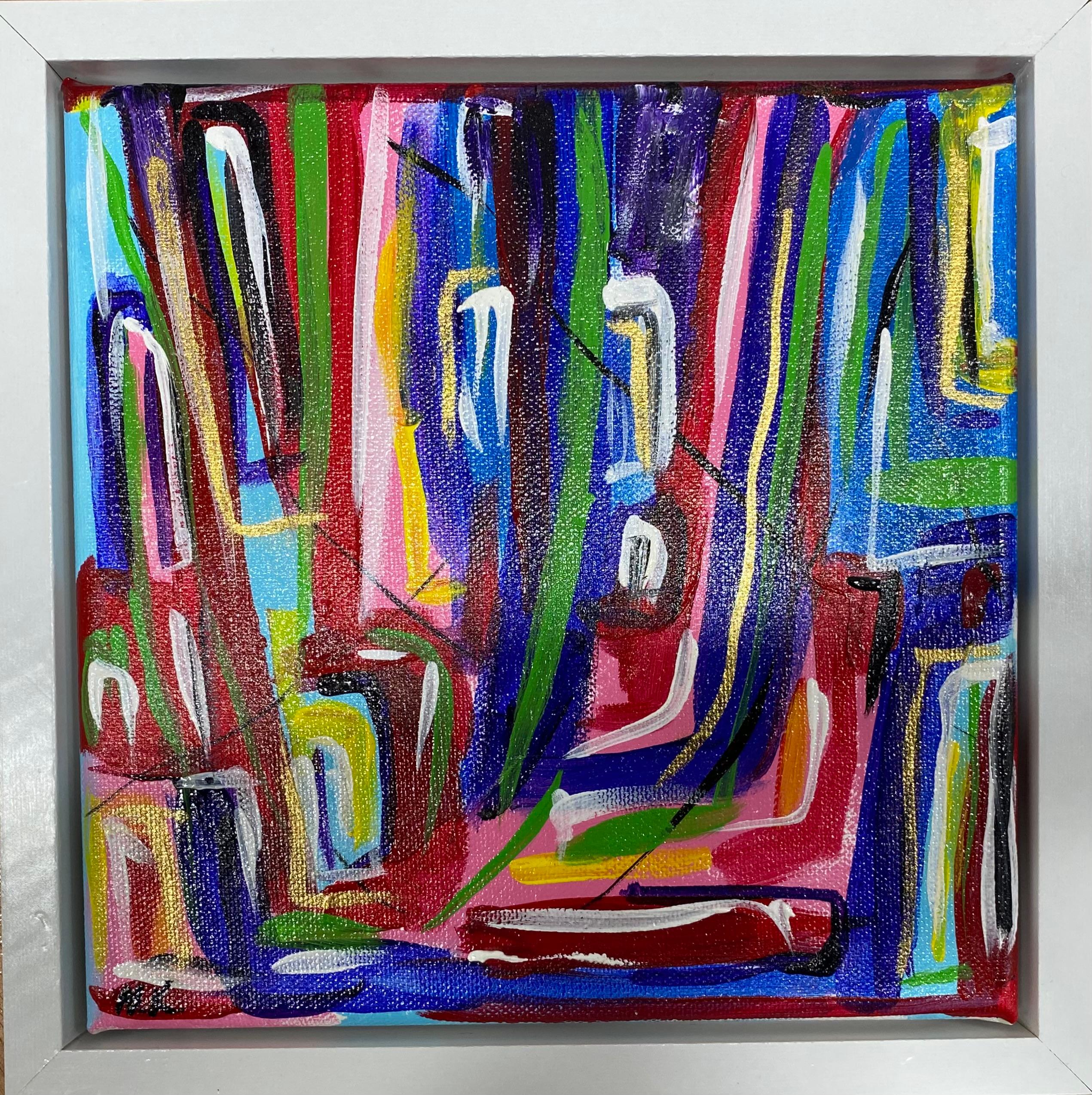 Abstract Painting de Nataliia Krykun - De la serie "Sueños luminosos" - abstracciones en flor