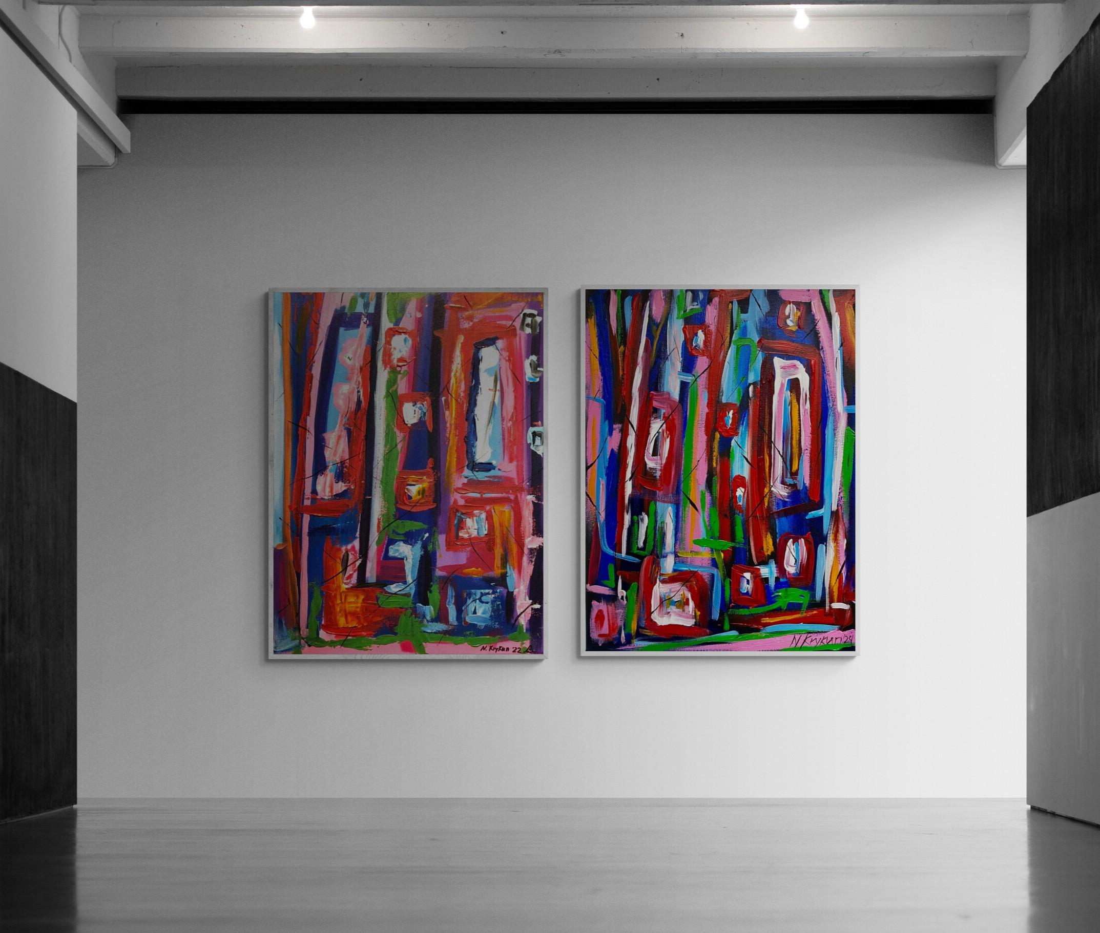From the series "Only Love can triumph" - abstractions street art