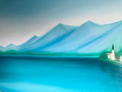 „Hallstatt am Hallstätter See“ Austria, mountains seascape, water, architecture