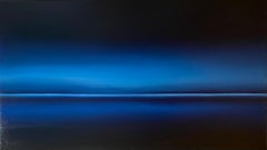 Ocean, deep blue water, -  summer, wave, seascape, minimalistic