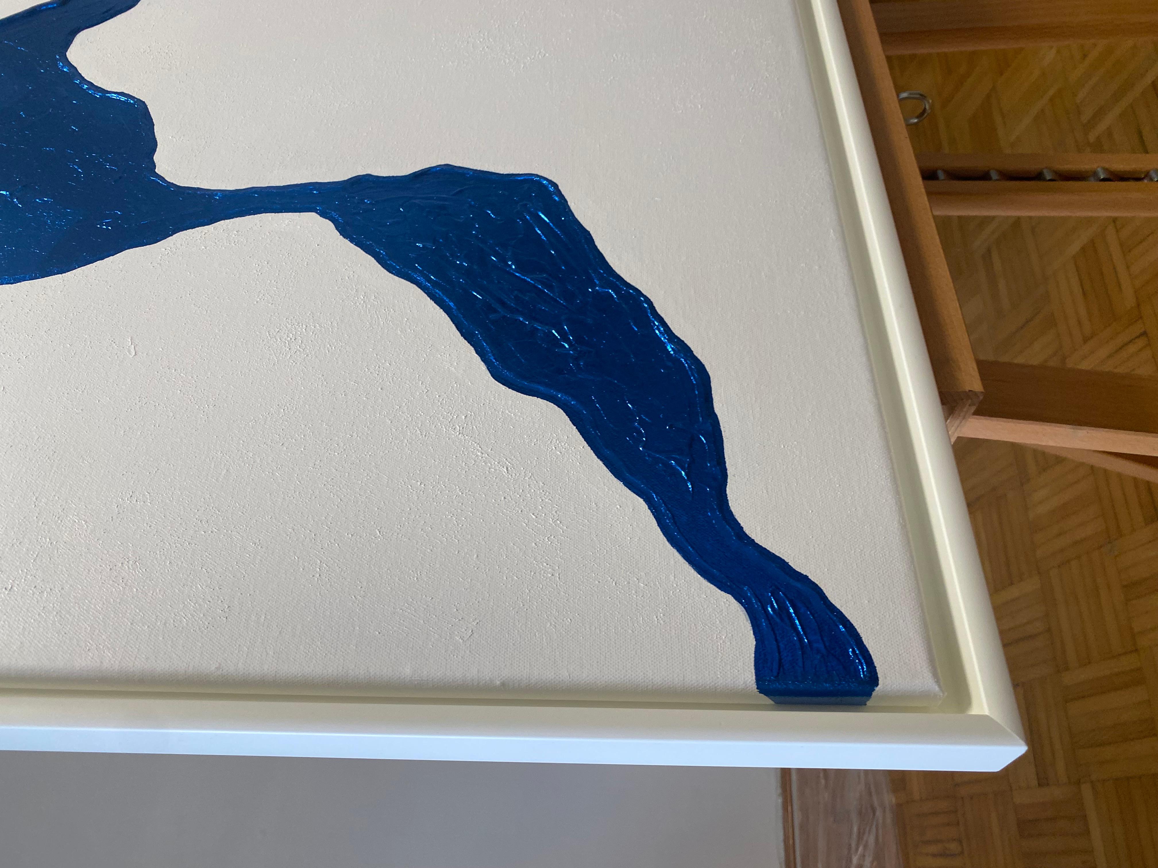 In crafting this piece, I poured my soul into each brushstroke, seeking to capture the essence of emotion in a bold yet refined visual language. The work interweaves the dynamism of pop art with the elegance of minimalism, its abstract geometry