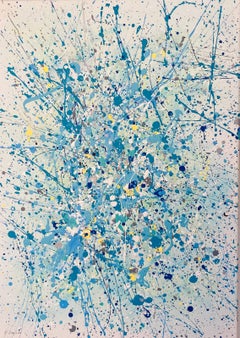 Spray Paint Abstract Paintings