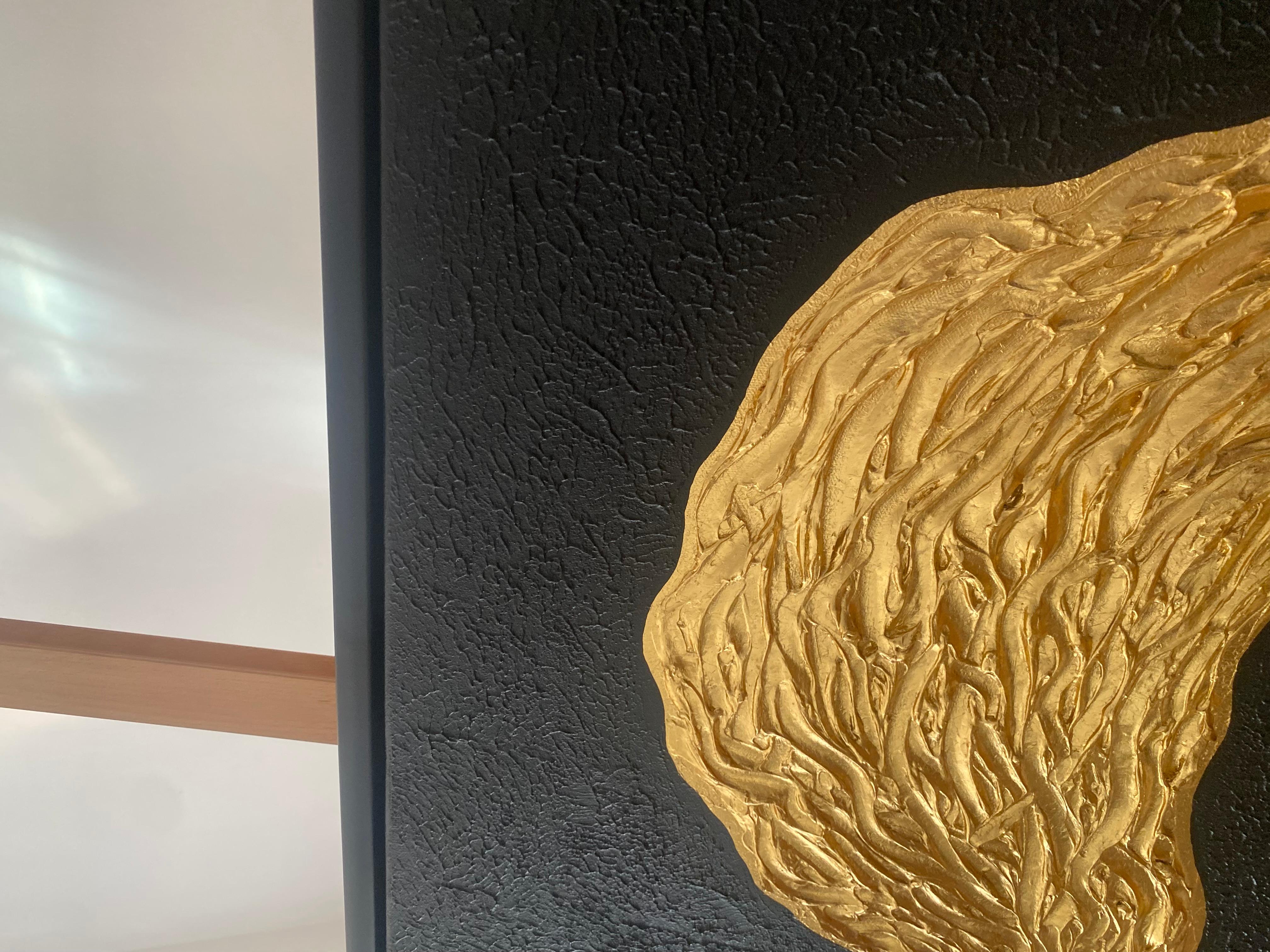 In crafting this piece, I poured my soul into each brushstroke, seeking to capture the essence of emotion in a bold yet refined visual language. The work interweaves the dynamism of pop art with the elegance of minimalism, its abstract geometry