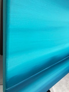 Series “The turquoise horizon of the ocean 3”-summer, wave, seascape, minimalism