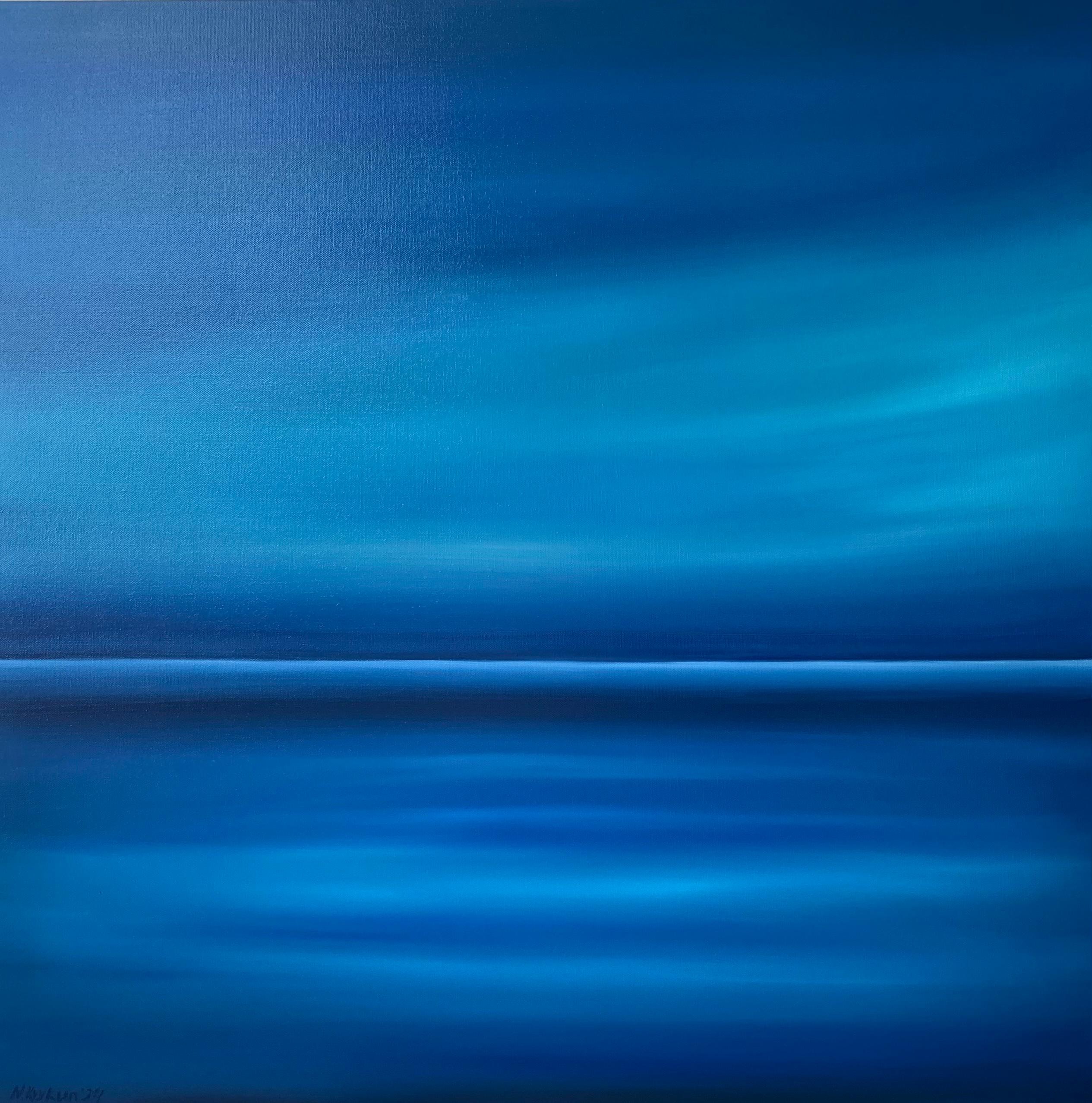 Skyline Dreams #1 - ocean, waves, horizon, seascape For Sale 2