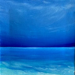 Summer seascape 1 - blue water, Skyline , ocean
