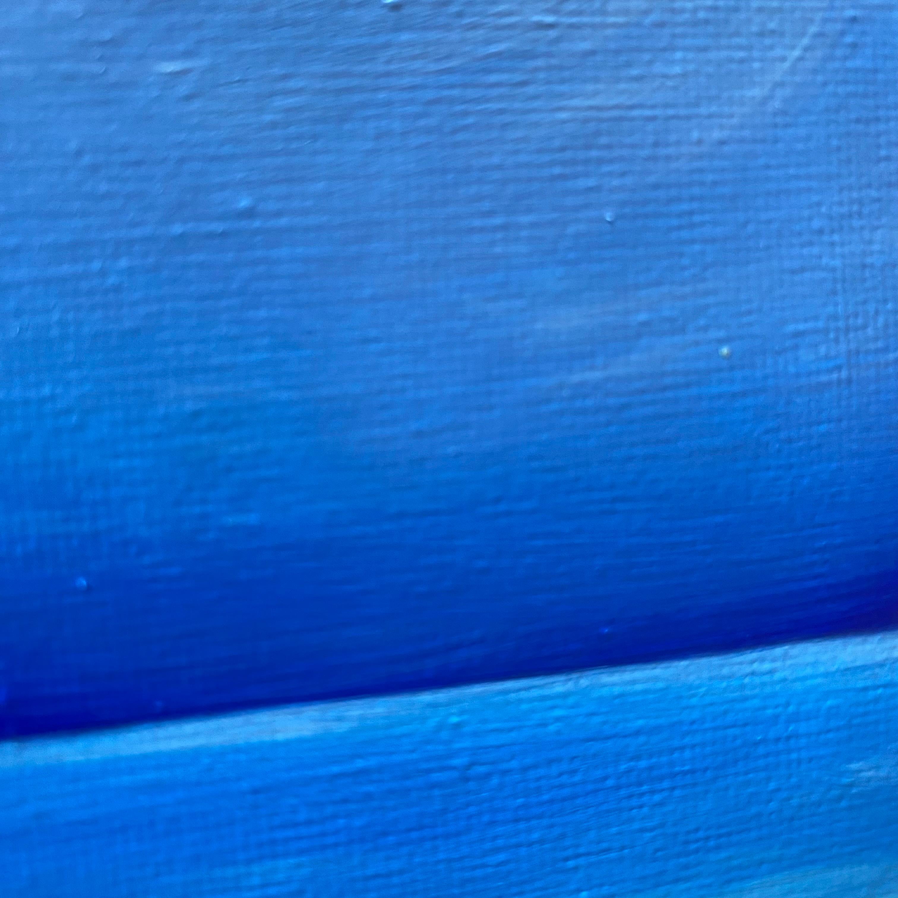 Paysage marin d'été 2 - eau bleue, horizon, océan - Painting de Nataliia Krykun