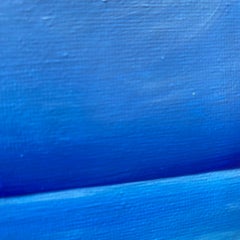 Sommer- Meereslandschaft 2 – blaues Wasser, Himmelslandschaft, Ozean