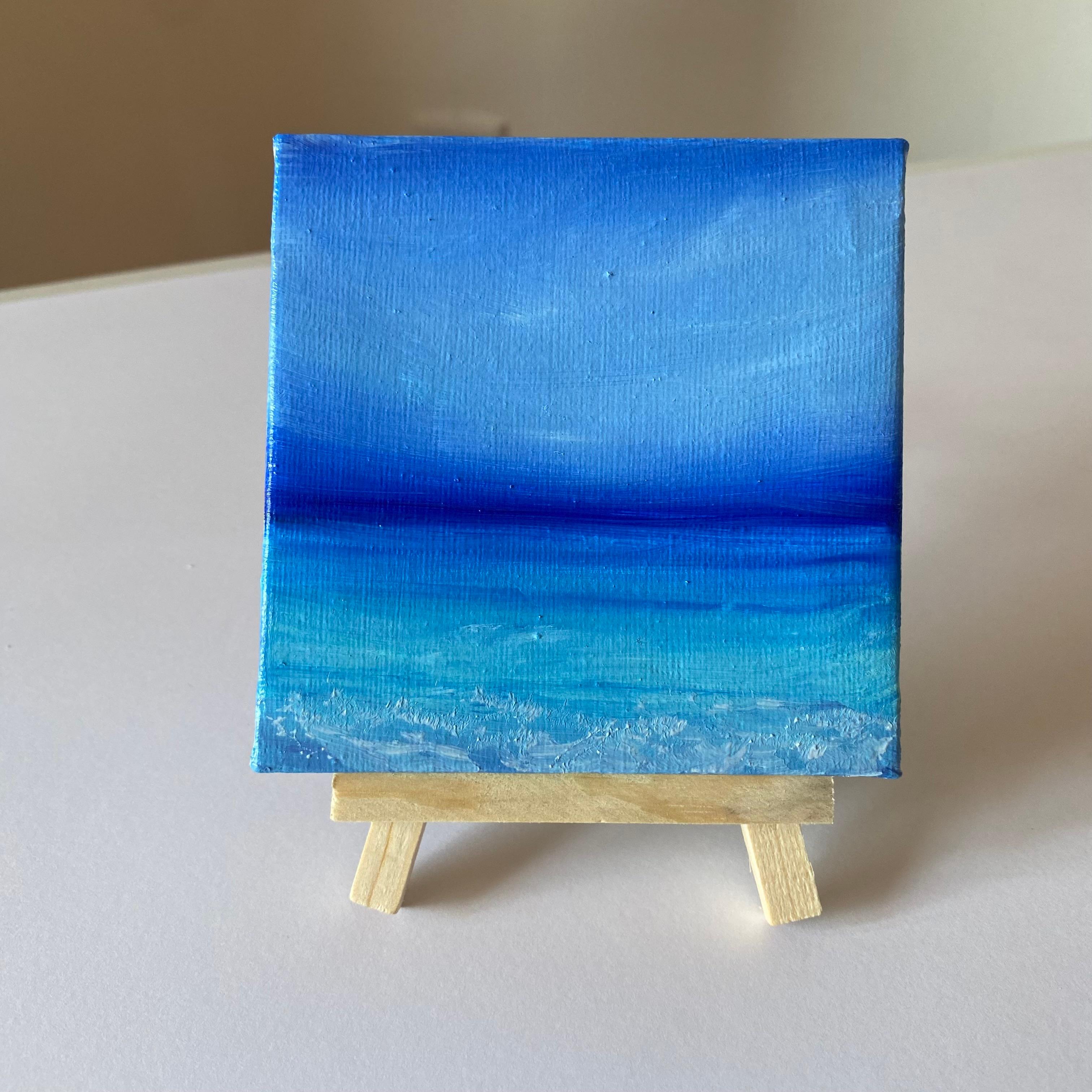 Paysage marin d'été 2 - eau bleue, horizon, océan 1