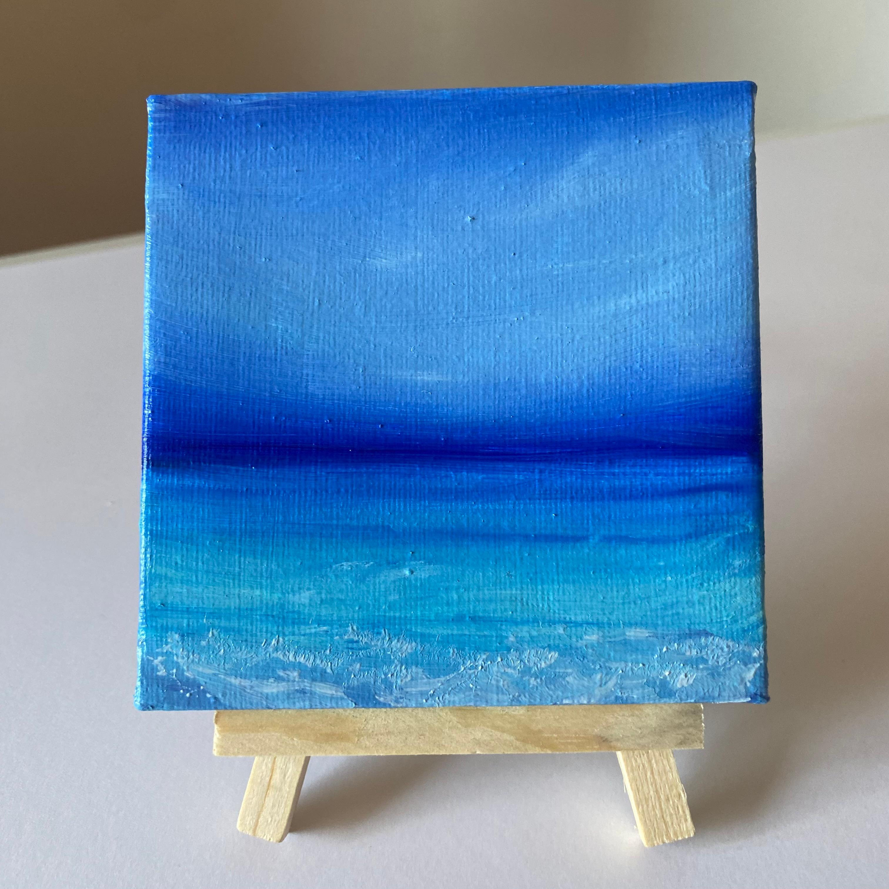 Paysage marin d'été 2 - eau bleue, horizon, océan 5