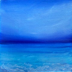 Summer seascape 2 - blue water, Skyline , ocean