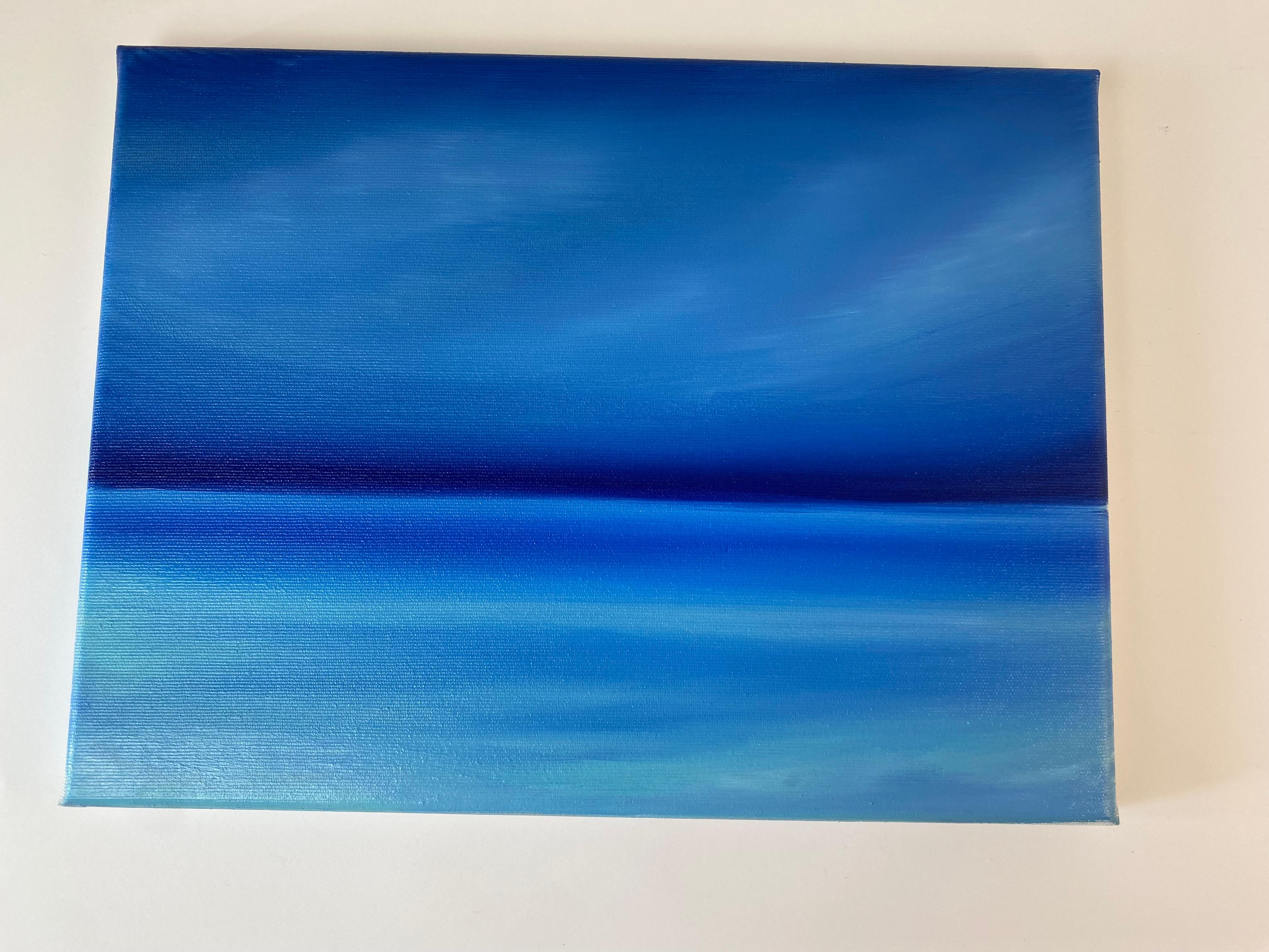 Paisaje marino de verano - horizonte, agua, puesta de sol, océano en venta 2