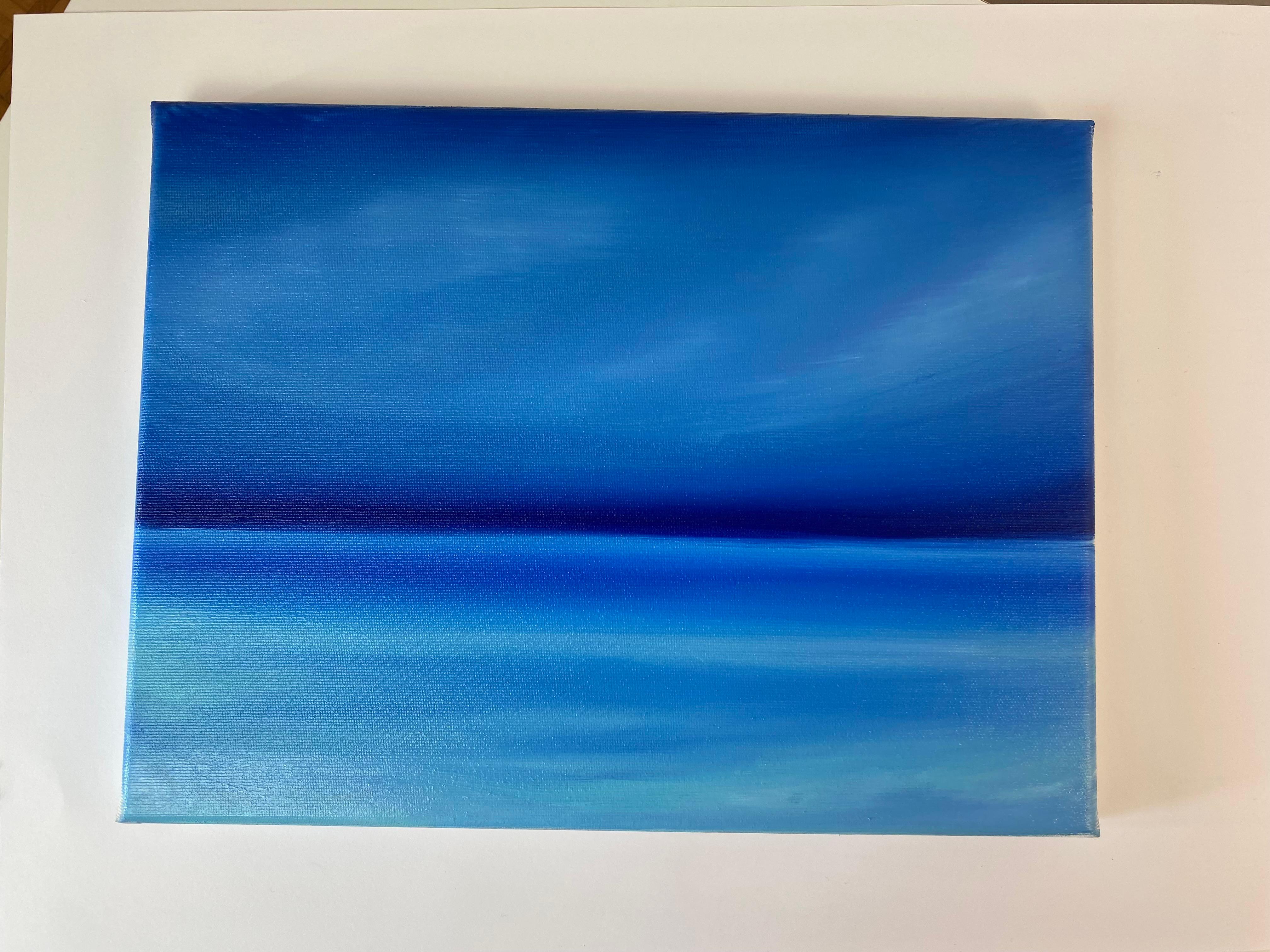 Paisaje marino de verano - horizonte, agua, puesta de sol, océano en venta 3