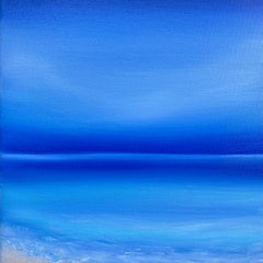 Horizonte de verano - paisaje marino , agua, puesta de sol, océano