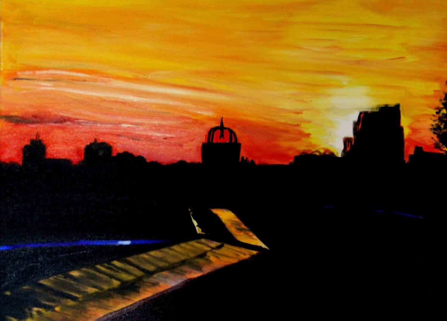 Tramonto in città