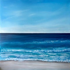 Waves blue horizon - Sunset, skyline, seascape, ocean turquoise waves