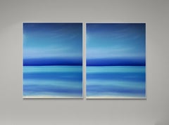 Where the Water Breathes Light -water silent turquoise seascape