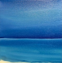 Where the Water Breathes Light -water silent turquoise seascape