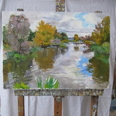 "Autumn. Irpin River"