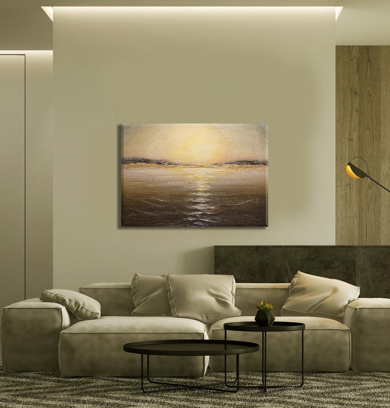 Abstract Painting di  Nataliia Svitlychna - Il silenzio