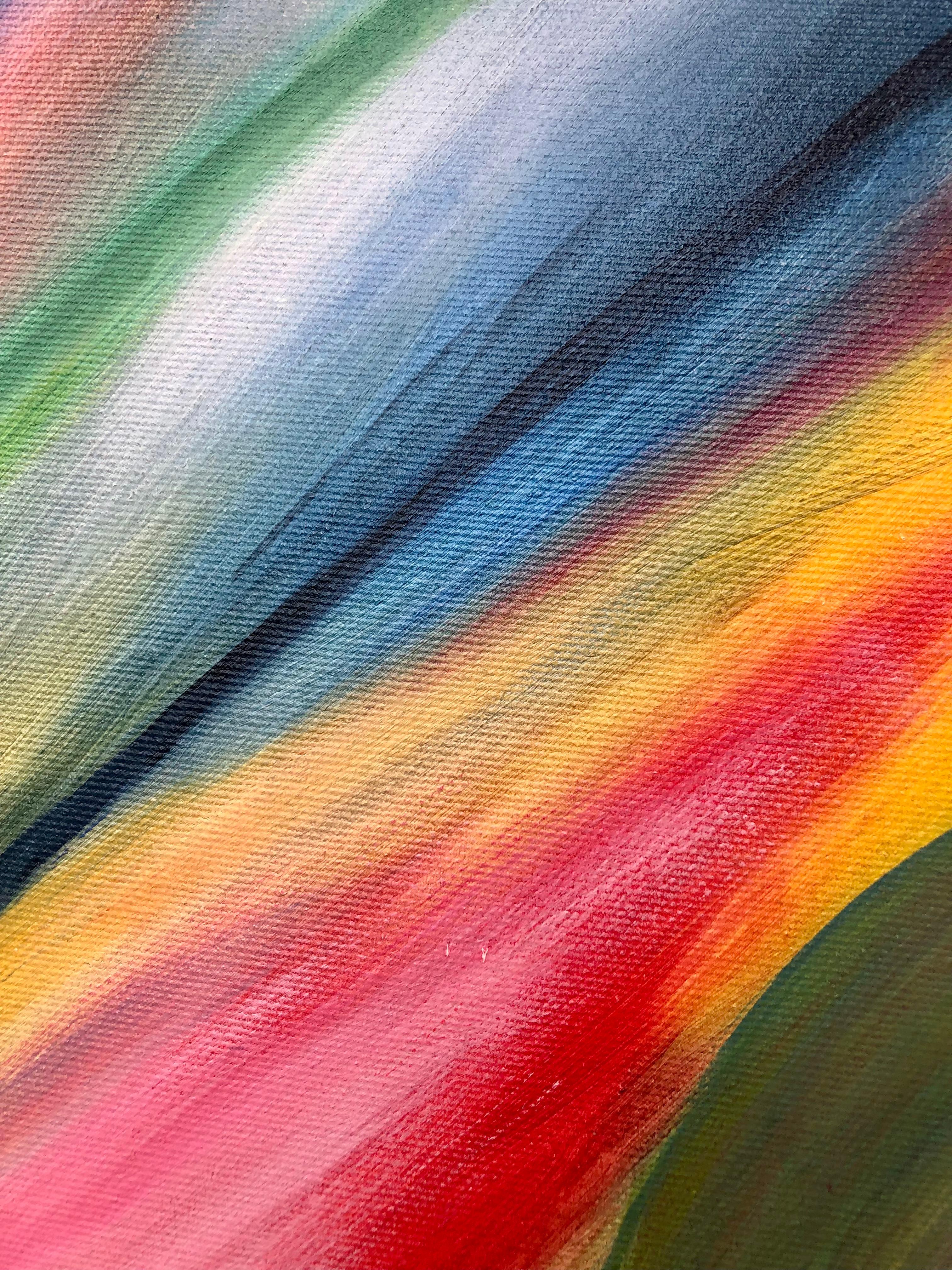 “Life is brighter than you think” - Painting by Nataliia Zhuravlova