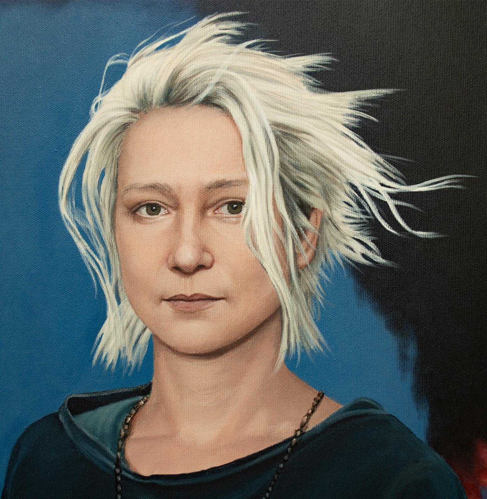 Adrenalin. Selbstporträt (Realismus), Painting, von Nataliya Bagatskaya