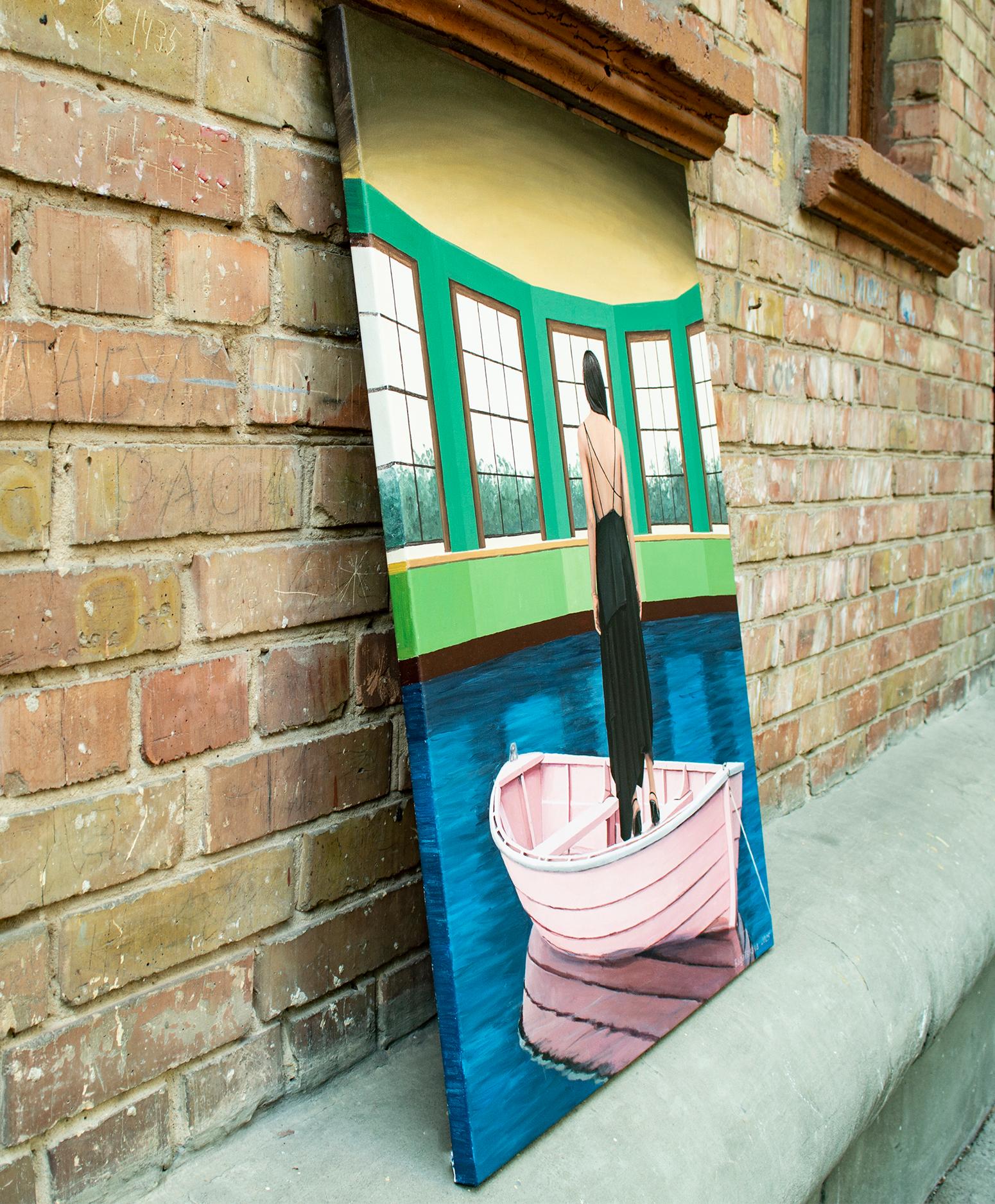 Boat Couture: Edición Doméstica - Painting de Nataliya Bagatskaya