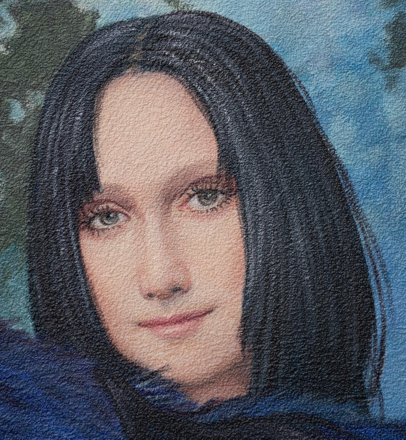 Contemporary Gemälde mit Mona Lisa 