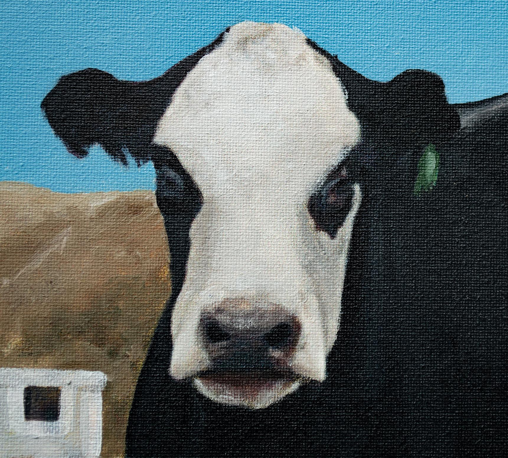 This artwork delves into the intriguing intersection of human curiosity and isolation, set against a vivid backdrop inspired by the mystique of Area 51. Through a mix of travelers, animals, and fleeting symbols, it invites viewers into a surreal