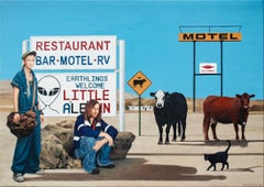 Contemporary portrait "Area 51"