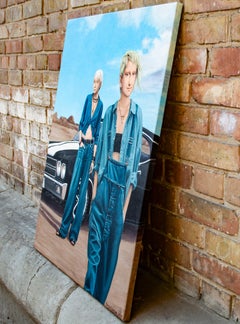 Contemporary portrait "Confident Indifference"