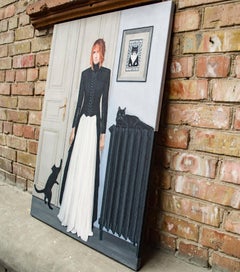 Contemporary portrait "Don't Tell Me what to Do"