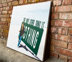 Contemporary portrait "Everything Else Is Nothing"