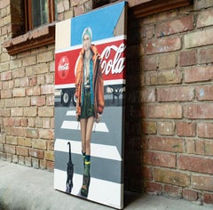 Contemporary portrait "F@ck the Rules"