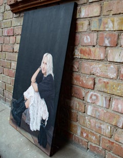 Retrato contemporáneo "Dentro del cuadro"