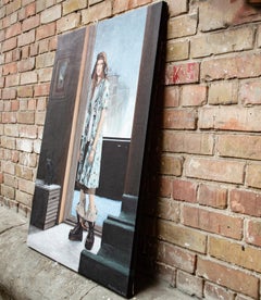 Contemporary portrait "It's Cold"