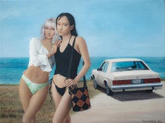 Ritratto contemporaneo "Vicino al mare