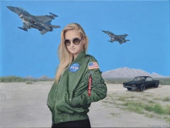 Ritratto contemporaneo "Rimuovi prima del volo